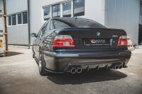 Maxton Design Heckansatz Flaps Diffusor schwarz Hochglanz - BMW M5 E39