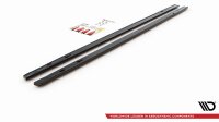 Maxton Design Side skirts extension extension black gloss - VW Golf 8 GTI