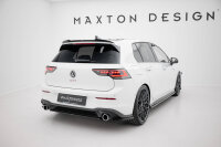 Maxton Design Middle diffuser rear extension black gloss...
