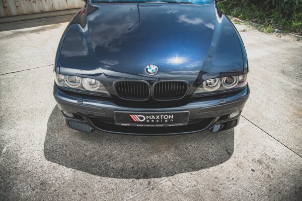 Maxton Design Front extension for Seite black gloss - BMW M5 E39