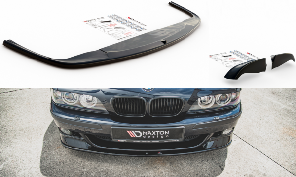 Maxton Design Front extension for Seite + Front extension black gloss - BMW M5 E39