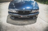 Maxton Design Frontansatz für Seite + Frontansatz schwarz Hochglanz - BMW M5 E39