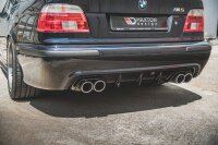 Maxton Design Diffuser rear extension black gloss - BMW M5 E39