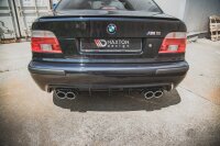 Maxton Design Diffuser rear extension black gloss - BMW M5 E39