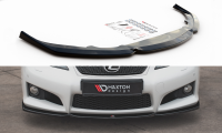 Maxton Design Front extension V.2 black gloss - Lexus IS...