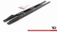 Maxton Design Side skirts extension extension black gloss - Lexus IS F MK2