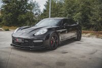 Maxton Design Front extension V.1 black gloss - Porsche Panamera Turbo 970 Facelift