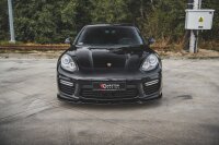 Maxton Design Frontansatz V.1 schwarz Hochglanz - Porsche Panamera Turbo 970 Facelift