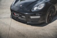 Maxton Design Frontansatz V.2 schwarz Hochglanz - Porsche Panamera Turbo 970 Facelift