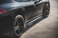 Maxton Design Seitenschweller Ansatz V.1 schwarz Hochglanz - Porsche Panamera Turbo 970 Facelift