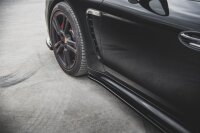 Maxton Design Side skirts extension extension V.2 black gloss - Porsche Panamera Turbo 970 Facelift