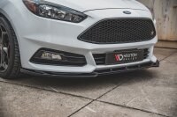 Maxton Design Front extension V.5 black gloss - Ford Focus ST MK3 Facelift