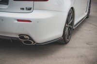 Maxton Design Heckansatz Flaps Diffusor schwarz Hochglanz - Lexus IS F MK2