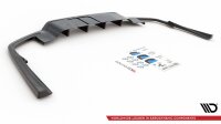 Maxton Design Mittlerer Diffusor Heckansatz DTM Look schwarz Hochglanz - Volvo S60/V60 R-Design MK3