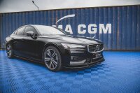 Maxton Design Seitenschweller Ansatz V.1 schwarz Hochglanz - Volvo S60/V60 R-Design MK3