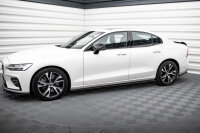 Maxton Design Side skirts extension extension V.2 black...