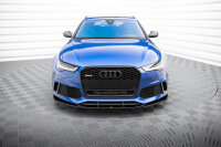 Maxton Design Front extension V.3 black gloss - Audi RS6 C7