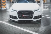 Maxton Design Frontansatz V.3 schwarz Hochglanz - Audi RS6 C7