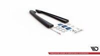 Maxton Design Rear extension Flaps diffuser V.2 black gloss - Audi RS6 C7