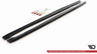 Maxton Design Side skirts extension extension V.2 black gloss - Audi RS6 C7