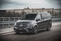 Maxton Design Frontansatz V.1 schwarz Hochglanz - Mercedes V-Klasse AMG-Line W447 Facelift