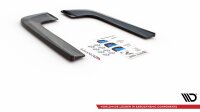 Maxton Design Rear extension Flaps diffuser V.2 black gloss - Mercedes V-Class AMG-Line W447 Facelift