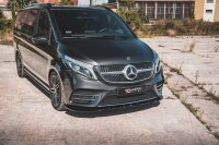 Maxton Design Front extension V.2 black gloss - Mercedes...