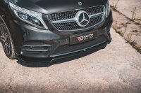 Maxton Design Front extension V.4 black gloss - Mercedes...