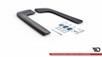 Maxton Design Heckansatz Flaps Diffusor V.1 schwarz Hochglanz - Mercedes V-Klasse AMG-Line W447 Facelift