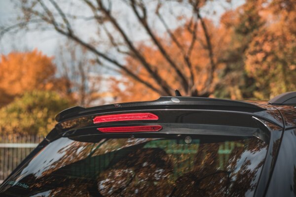 Maxton Design Spoiler Cap black gloss - Skoda Karoq Sportline