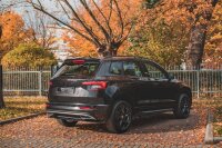 Maxton Design Spoiler Cap schwarz Hochglanz - Skoda Karoq Sportline