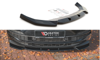 Maxton Design Front extension black gloss - Skoda Karoq...