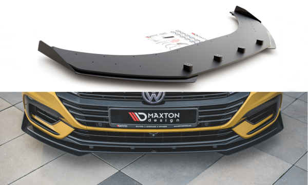 Maxton Design Front Extension + Flaps - VW Arteon R-Line