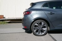 Maxton Design Heckansatz Flaps Diffusor schwarz Hochglanz - Renault Megane MK4 GT-Line