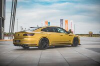 Maxton Design Hintere Seiten Flaps schwarz Hochglanz - VW Arteon R-Line