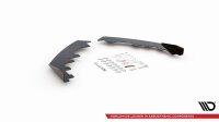 Maxton Design Hintere Seiten Flaps schwarz Hochglanz - VW Arteon R-Line