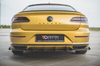 Maxton Design Rear sides Flaps black gloss - VW Arteon R-Line