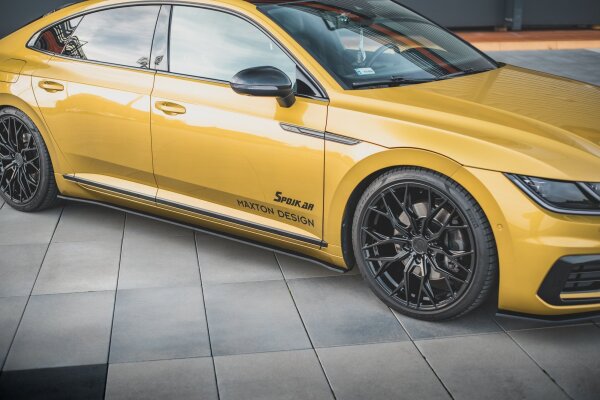 Maxton Design Robuste Racing Seitenschweller Ansatz - VW Arteon R-Line