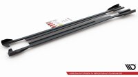 Maxton Design Racing Side skirts extension extension + Flaps VW Arteon R-Line