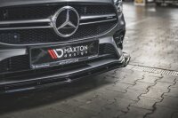 Maxton Design Front extension V.2 black gloss - Mercedes-AMG CLA 35 Aero C118