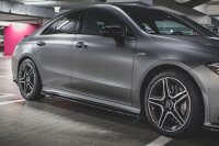 Maxton Design Seitenschweller Ansatz schwarz Hochglanz - Mercedes-AMG CLA 35 / 45 C118