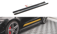 Maxton Design Side skirts extension extension black gloss...