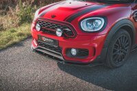 Maxton Design Front extension V.2 black gloss - Mini Countryman MK2 F60 JCW