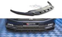 Maxton Design Frontansatz V.1 schwarz Hochglanz - VW...