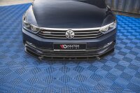 Maxton Design Frontansatz V.2 schwarz Hochglanz - VW Passat B8