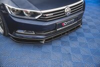 Maxton Design Frontansatz V.2 schwarz Hochglanz - VW Passat B8