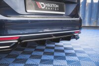 Maxton Design Middle diffuser rear extension DTM Look black gloss - VW Passat B8