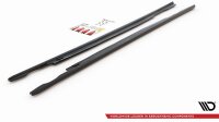 Maxton Design Side skirts extension extension black gloss - VW Passat B8