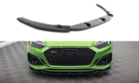 Maxton Design Front extension V.2 black gloss - Audi RS5...