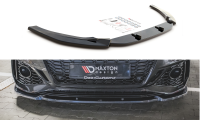 Maxton Design Front extension V.2 black gloss - Audi RS5...